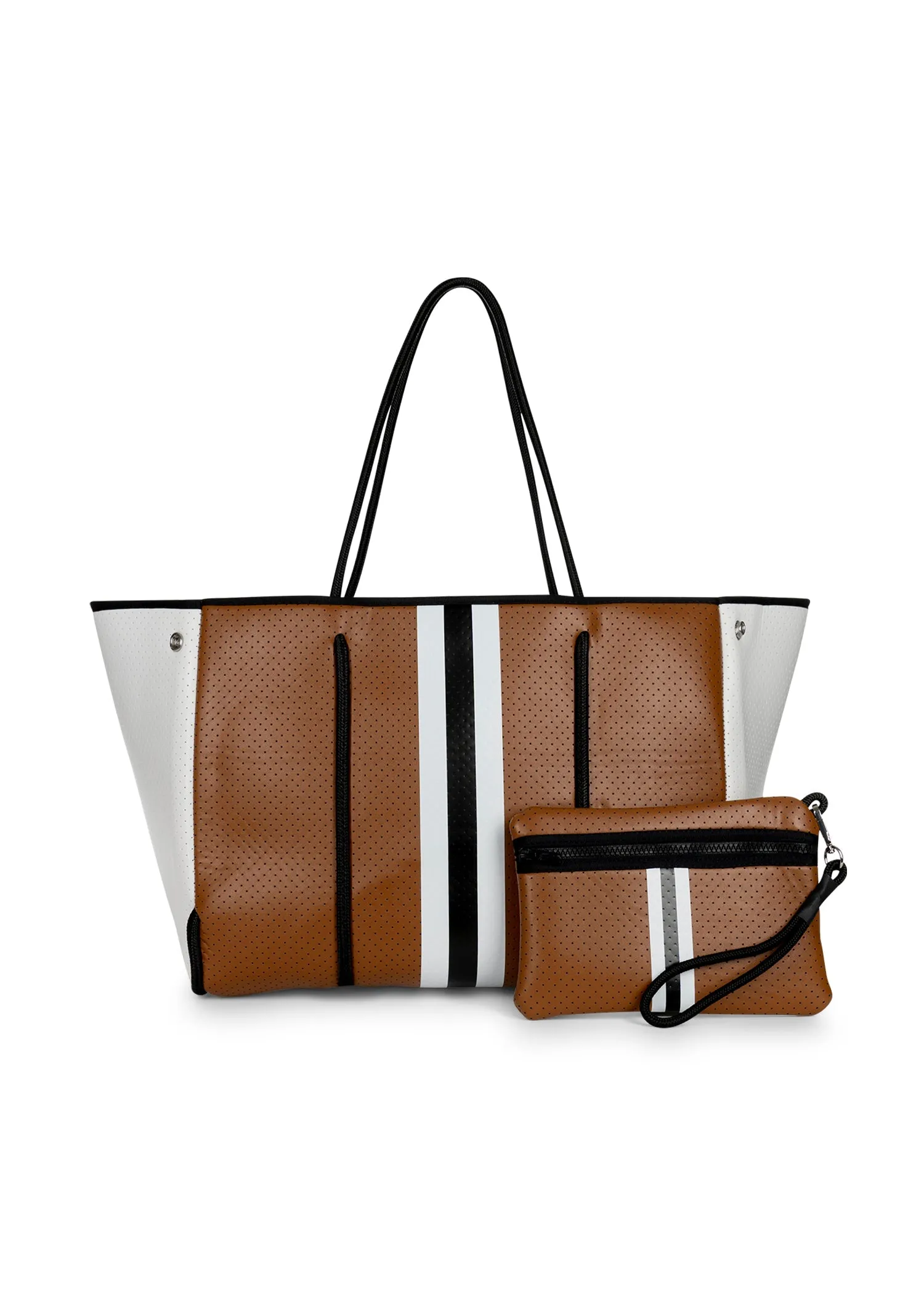 Greyson Naples Neoprene Tote with Monogram sold by HAUTE SHORE