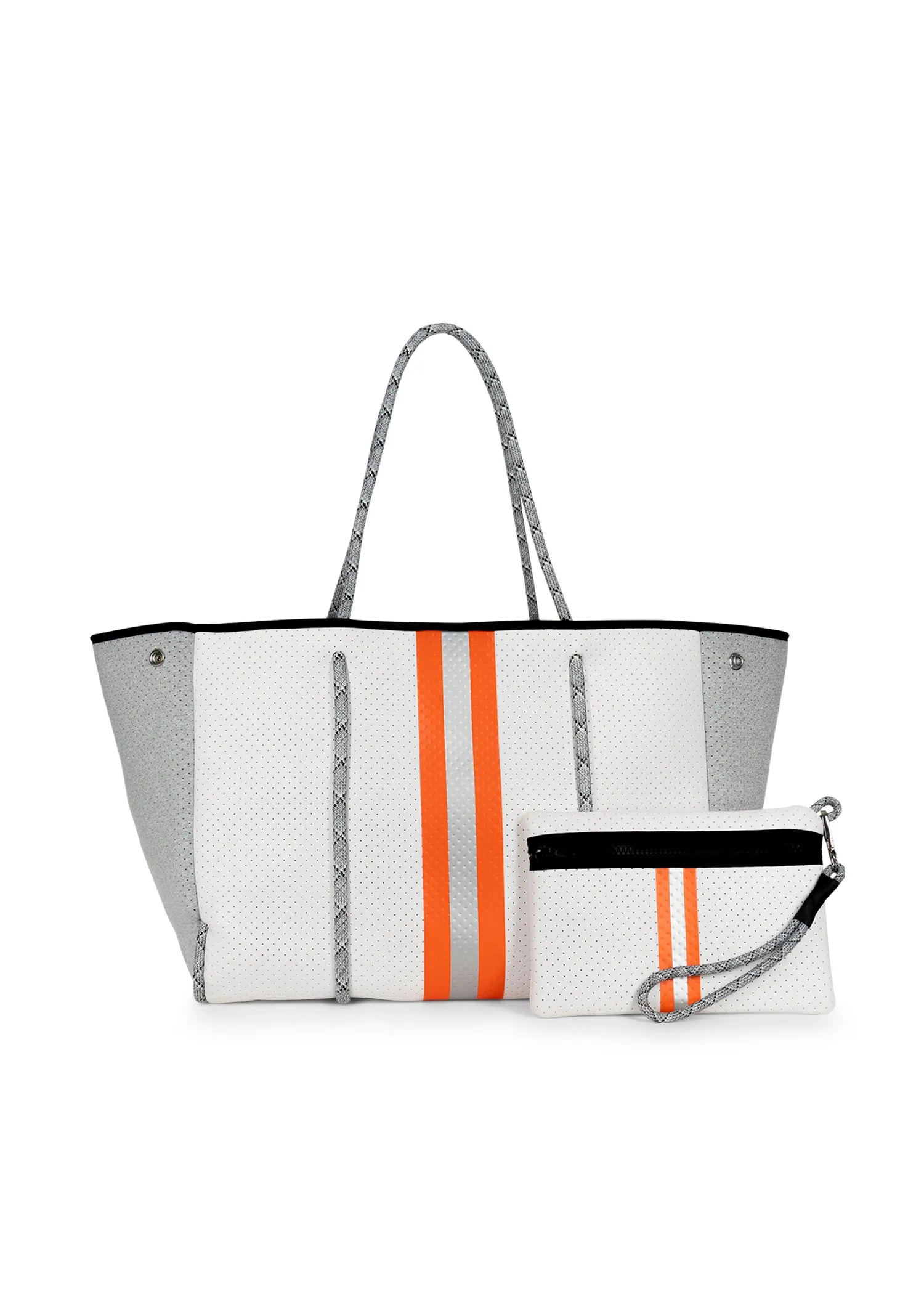Greyson Crush Neoprene Tote with Monogram sold by HAUTE SHORE