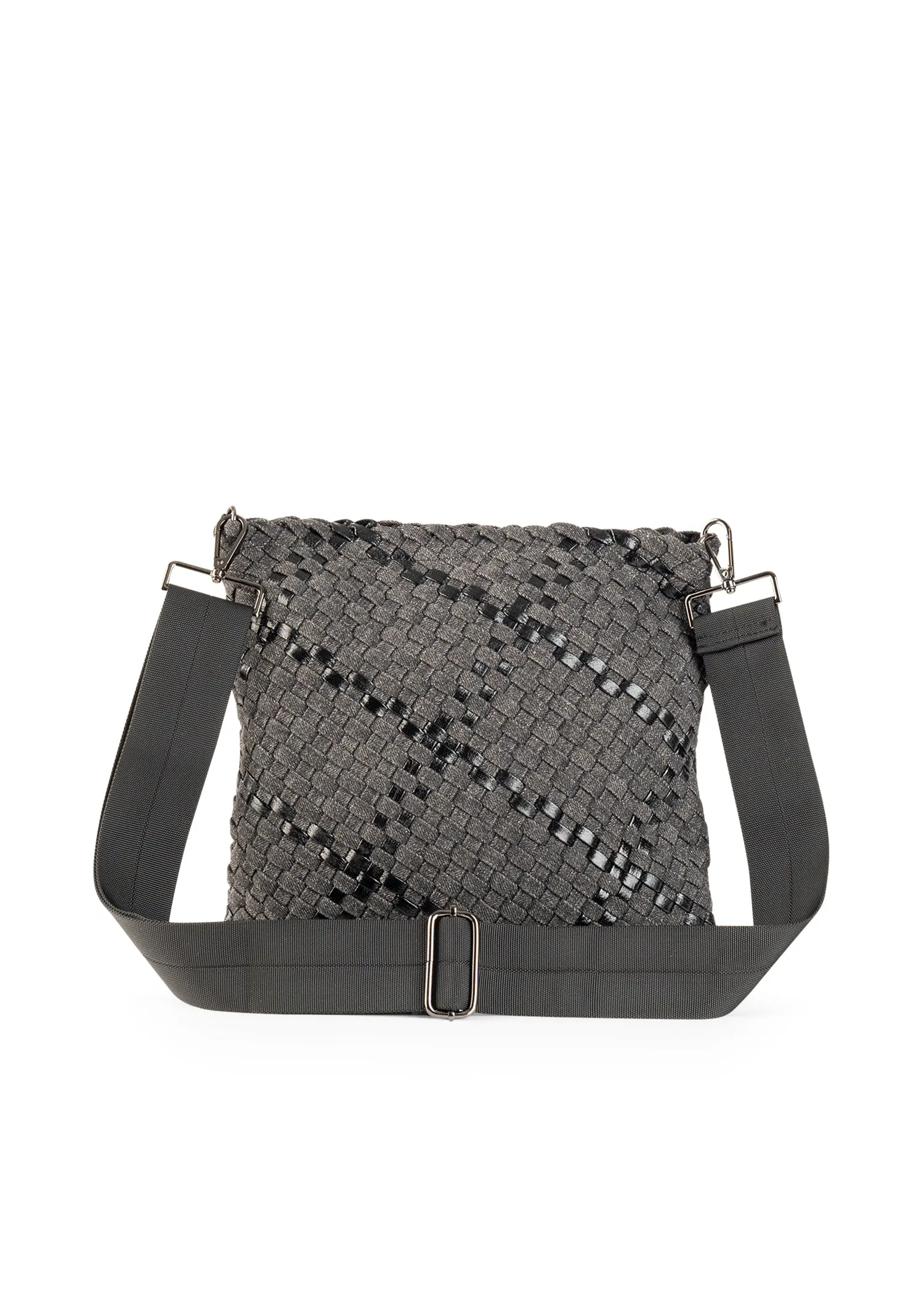 Val Edge Convertible Woven Crossbody- FINAL SALE sold by HAUTE SHORE product image thumbnail 4