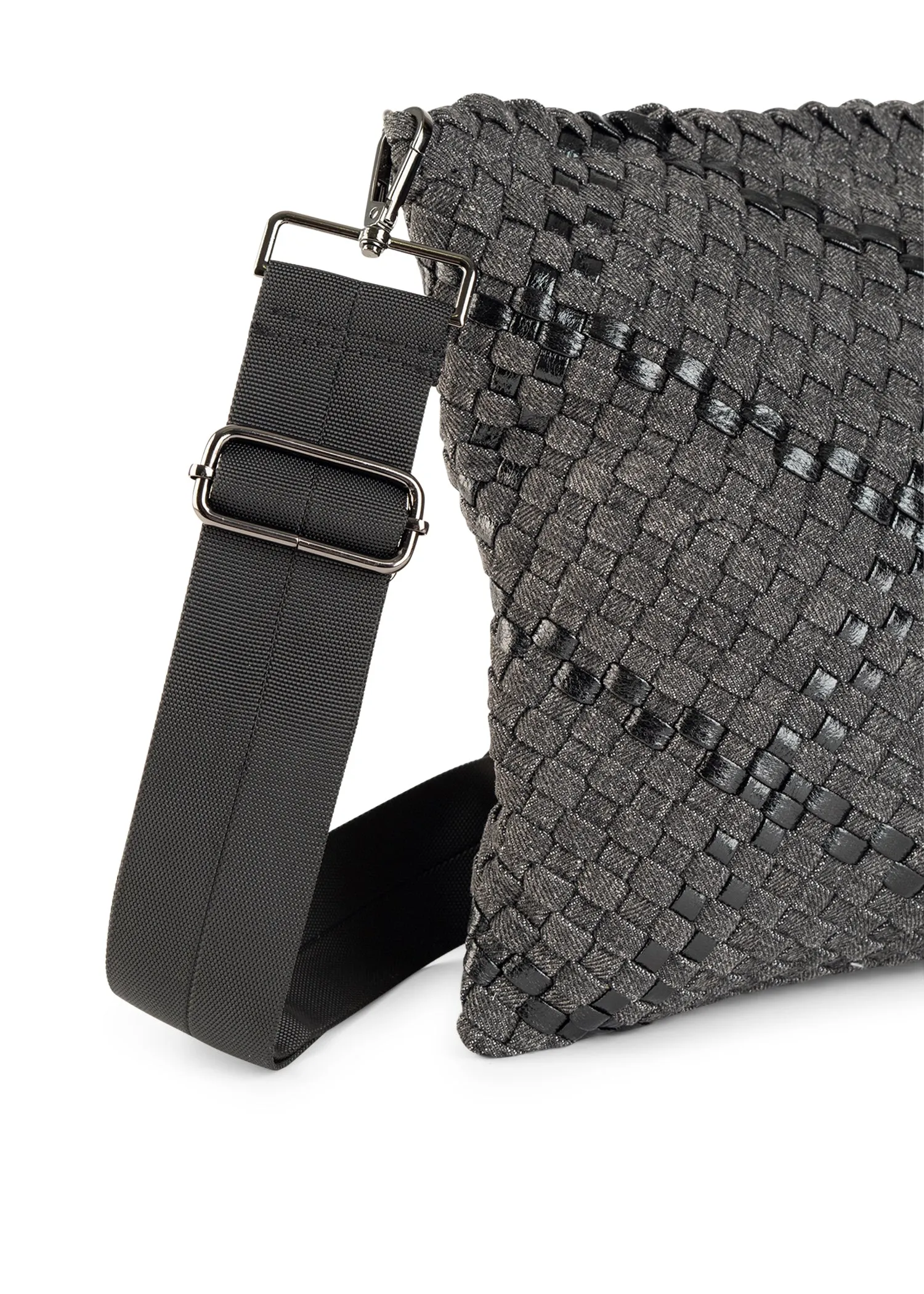 Val Edge Convertible Woven Crossbody- FINAL SALE sold by HAUTE SHORE product image thumbnail 3