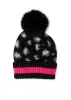 Babe Pom Pom Hat Black - FINAL SALE sold by HAUTE SHORE