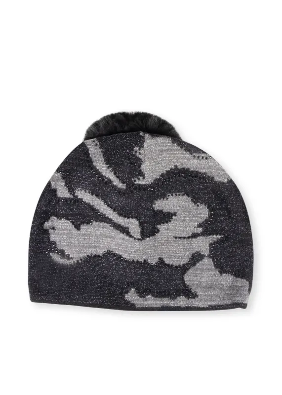 Colorado Black/Gray Camo Beanie - FINAL SALE sold by HAUTE SHORE