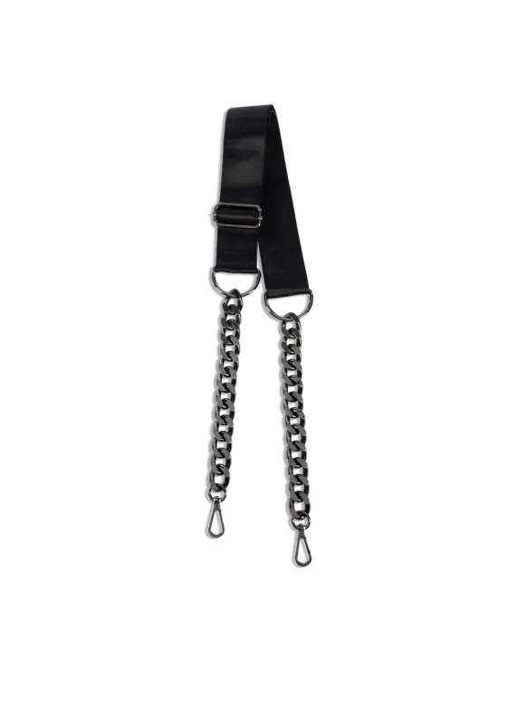 Bonnie A Handbag Strap- Gunmetal- FINAL SALE sold by HAUTE SHORE
