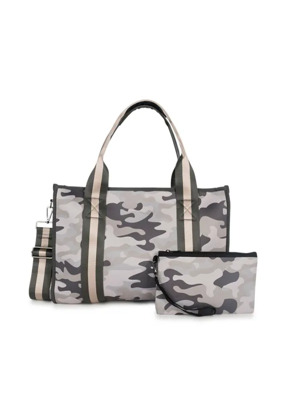 Isla Safari Neoprene Tote - FINAL SALE sold by HAUTE SHORE