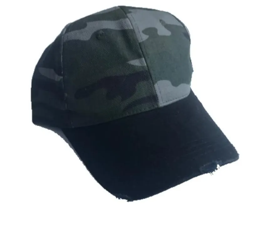 Gray Camo/Black Brim Boardwalk Baseball Cap sold by HAUTE SHORE