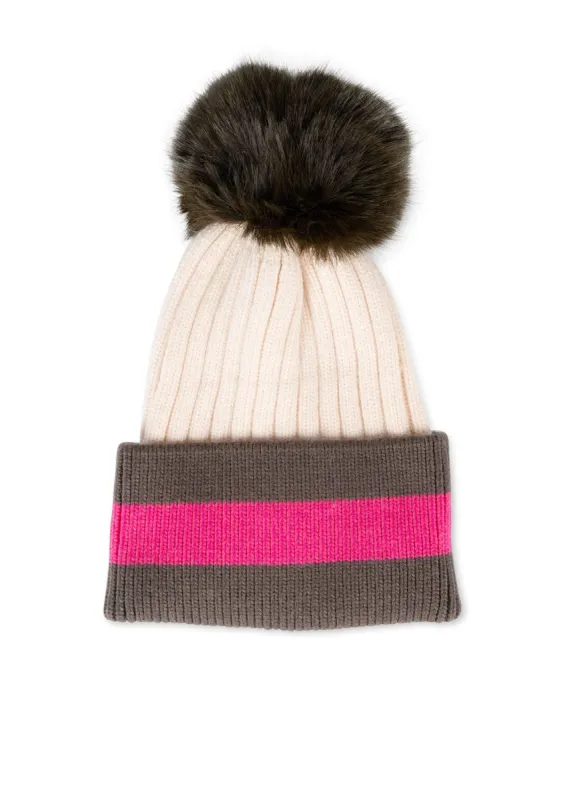 Swank Pom Pom Hat - FINAL SALE sold by HAUTE SHORE