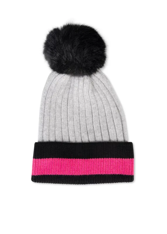 Crosstown Ski Pom Pom Hat - FINAL SALE sold by HAUTE SHORE