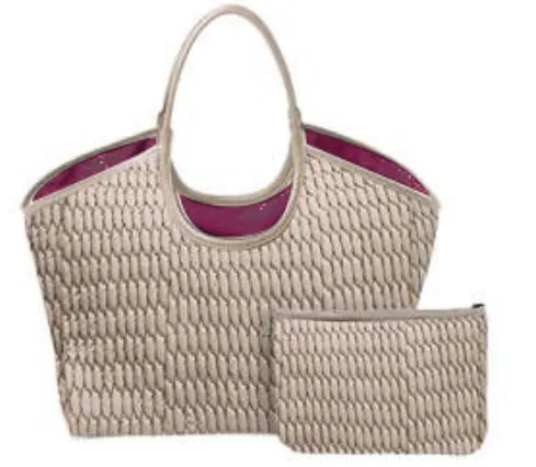 Isla Linen Tote sold by HAUTE SHORE