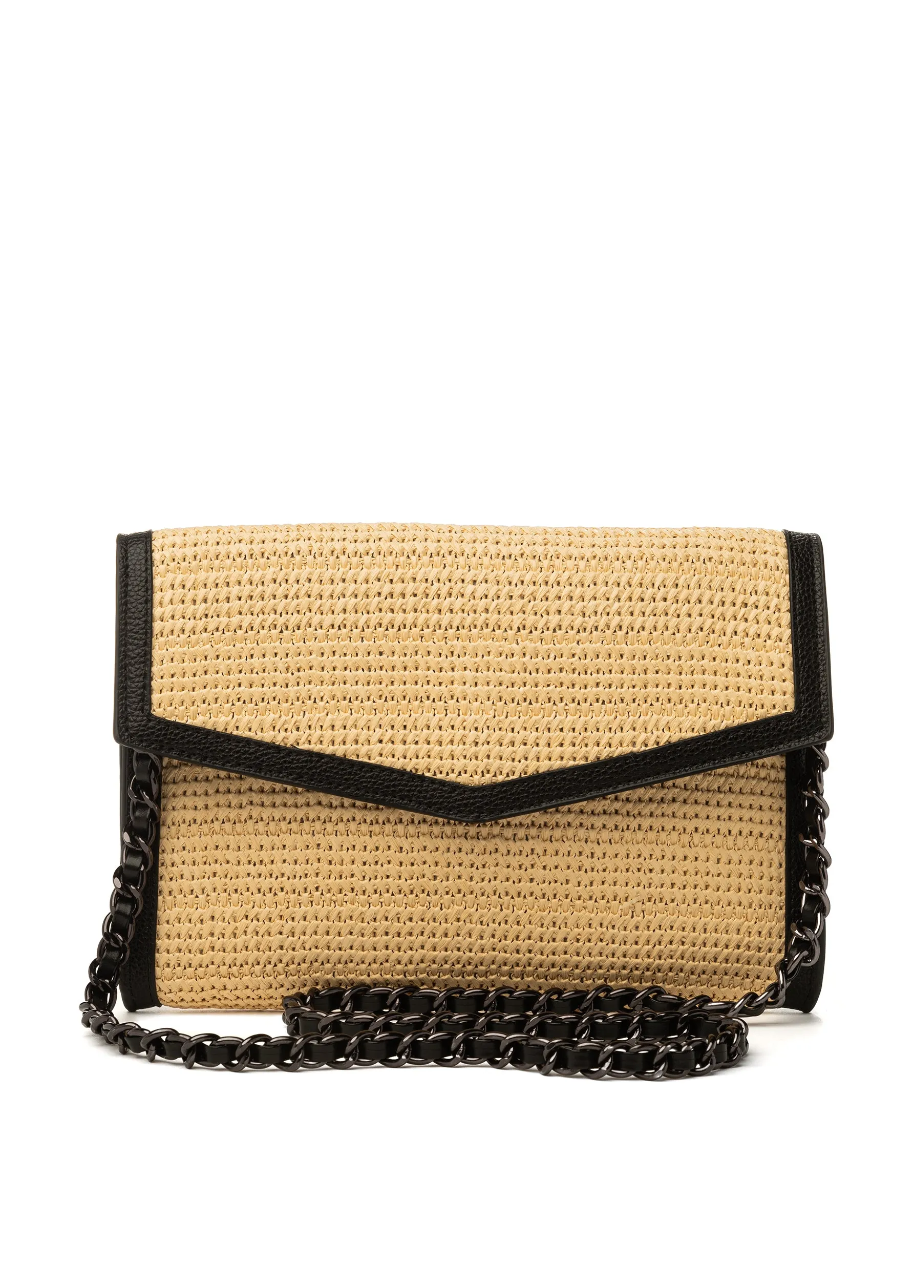 Beth Raffia Clutch sold by HAUTE SHORE