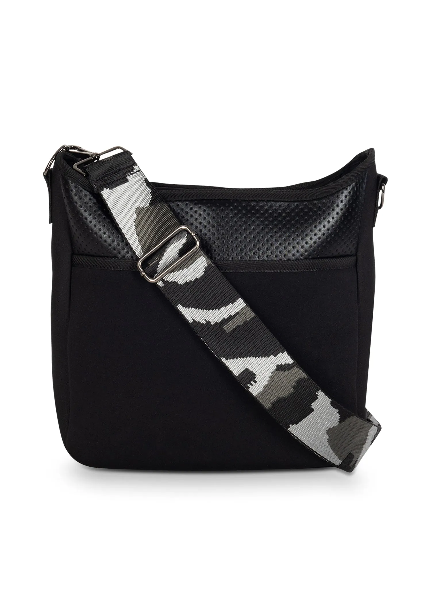 Blake Noir Neoprene Crossbody Bag - FINAL SALE sold by HAUTE SHORE product image thumbnail 4