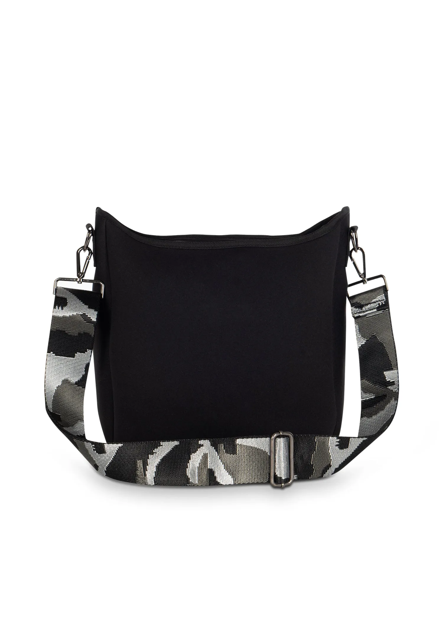 Blake Noir Neoprene Crossbody Bag - FINAL SALE sold by HAUTE SHORE product image thumbnail 5