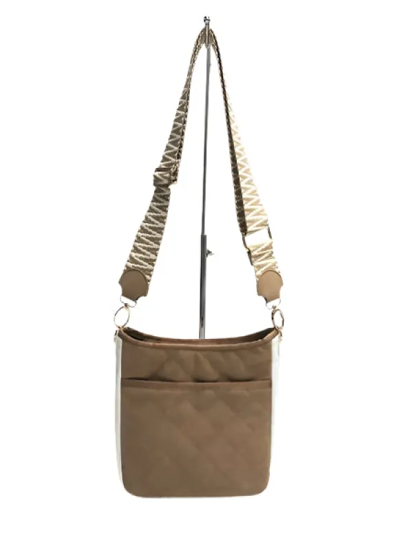 Jeri Latte Crossbody sold by HAUTE SHORE