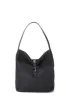 Sandy Black Raffia Shoulder Bag sold by HAUTE SHORE