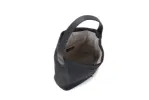 Sandy Black Raffia Shoulder Bag sold by HAUTE SHORE