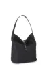 Sandy Black Raffia Shoulder Bag sold by HAUTE SHORE