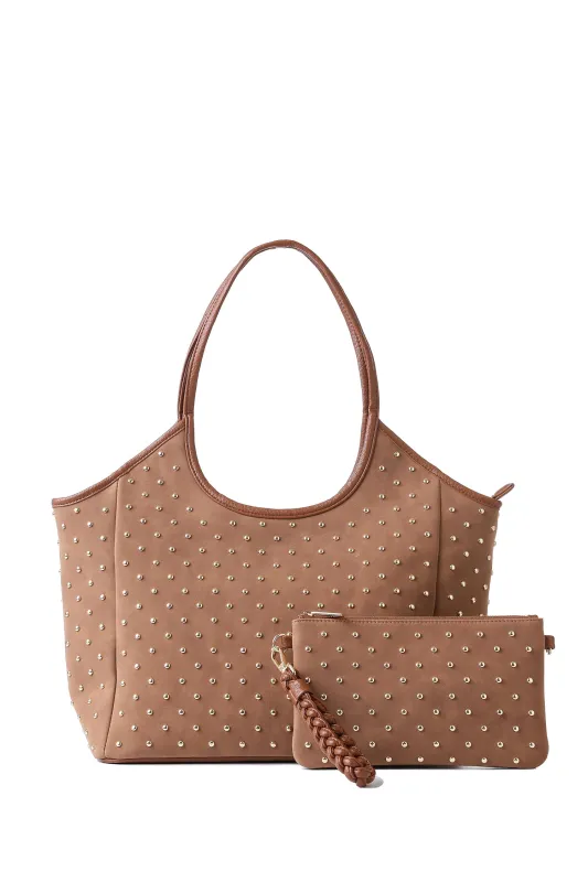 Isla Saddle Tote sold by HAUTE SHORE