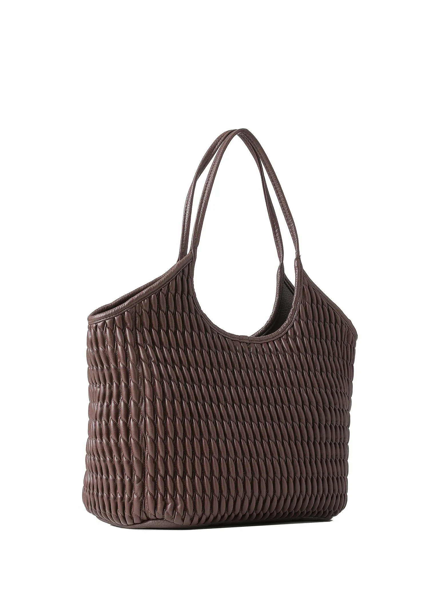 Isla Chocolate Tote sold by HAUTE SHORE product image thumbnail 3