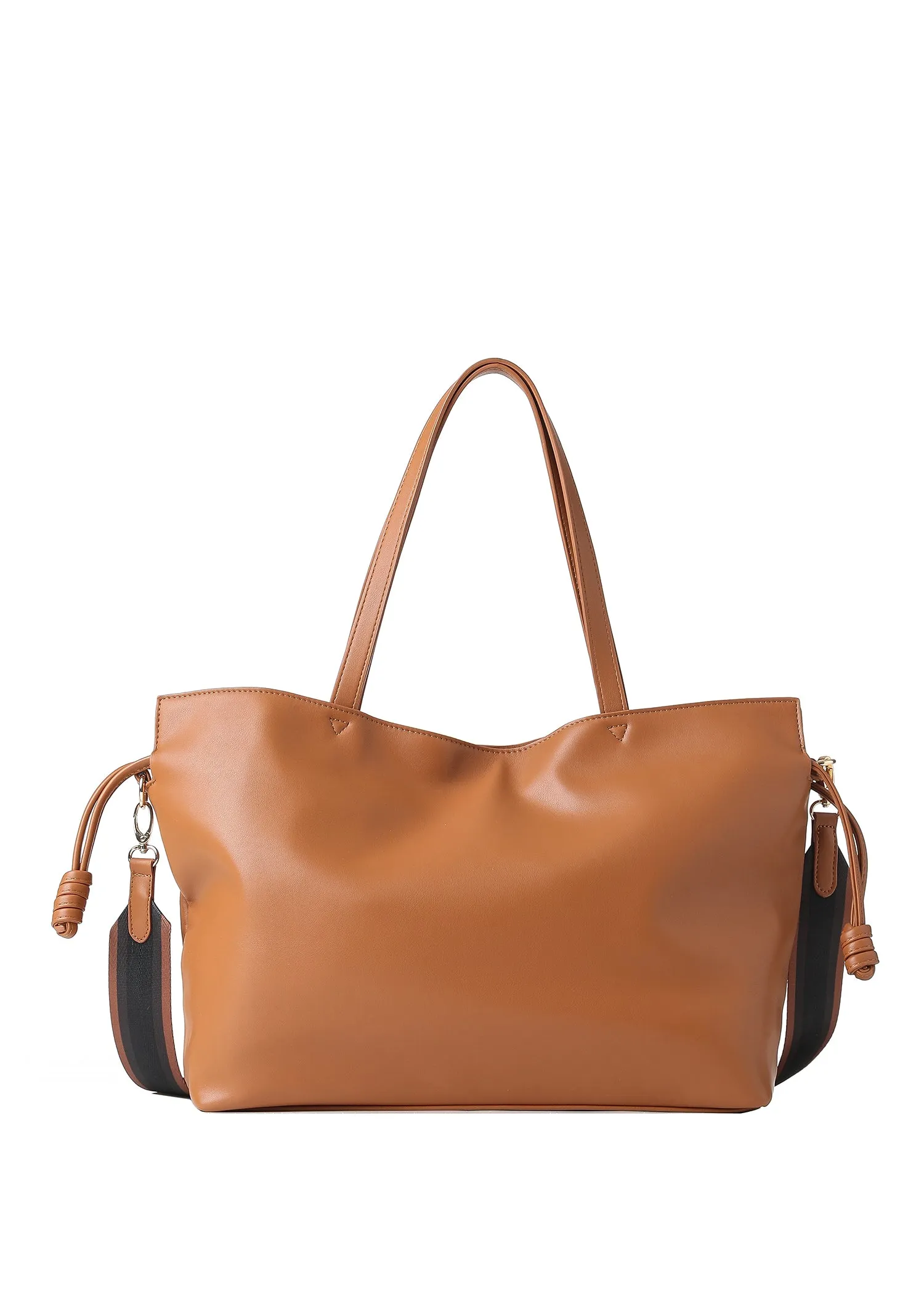 Reese Saddle Tote sold by HAUTE SHORE