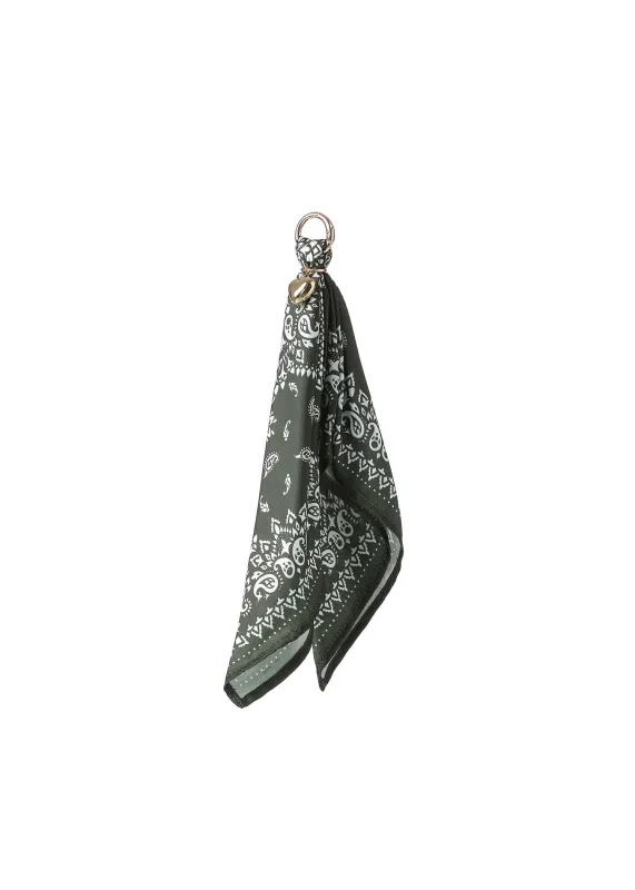 Romy Bandana Bag Charm Army sold by HAUTE SHORE