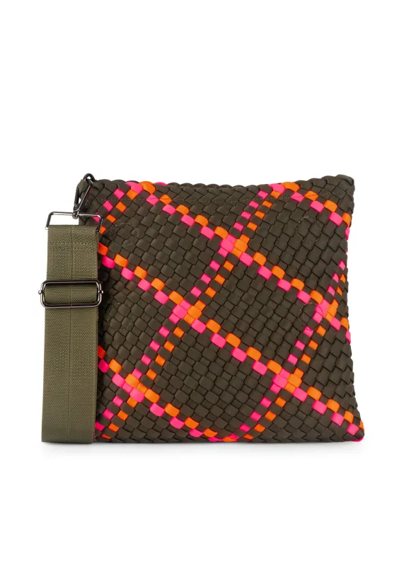Val Showoff Convertible Woven Crossbody - FINAL SALE sold by HAUTE SHORE