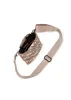 SPECIAL - Shay Latte Woven Phone Bag - FINAL SALE sold by HAUTE SHORE