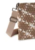 SPECIAL - Shay Latte Woven Phone Bag - FINAL SALE sold by HAUTE SHORE