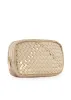 Ally Buff Woven Cosmetic Case - FINAL SALE sold by HAUTE SHORE