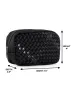 Ally Buff Woven Cosmetic Case - FINAL SALE sold by HAUTE SHORE