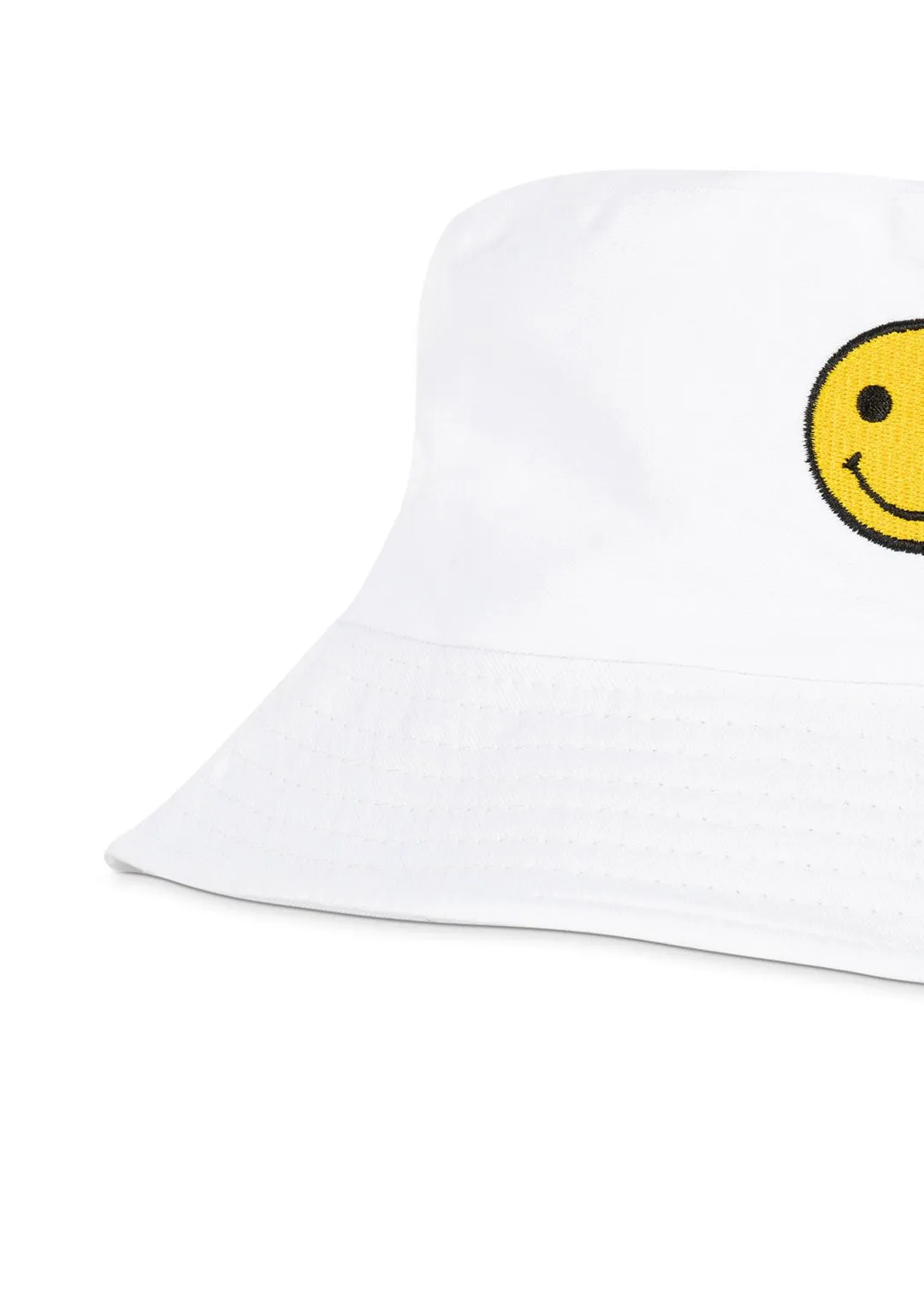 WAREHOUSE SALE - White/Smiley Pier Hat - FINAL SALE sold by HAUTE SHORE product image thumbnail 2