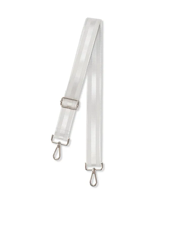 Casey Silver Tonal Handbag Strap sold by HAUTE SHORE