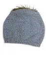 Brooklyn Beanie Heather/Natural - FINAL SALE sold by HAUTE SHORE