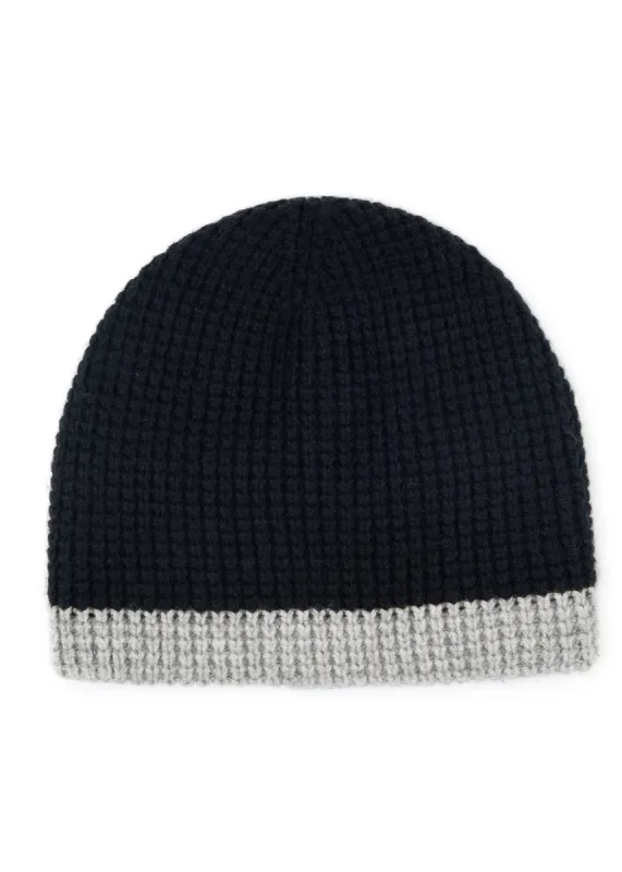 Waffle Slope Beanie A sold by HAUTE SHORE