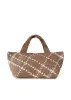 Bobbi Latte Woven Tote-FINAL SALE sold by HAUTE SHORE