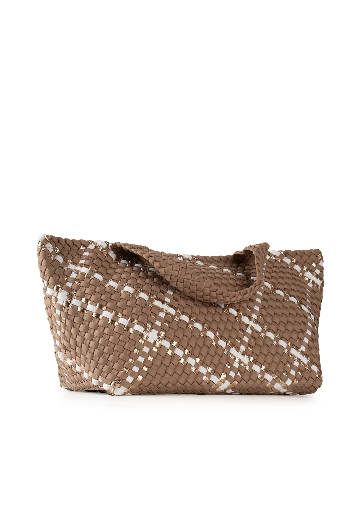 Bobbi Latte Woven Tote-FINAL SALE sold by HAUTE SHORE product image thumbnail 4