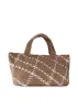 Bobbi Latte Woven Tote-FINAL SALE sold by HAUTE SHORE