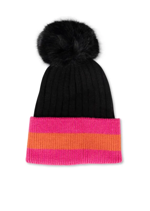 Rave Pom Pom Hat - FINAL SALE sold by HAUTE SHORE