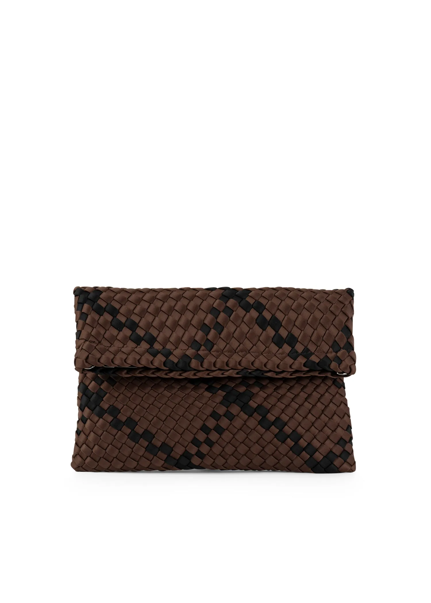 Val Espresso Convertible Woven Crossbody sold by HAUTE SHORE product image thumbnail 5