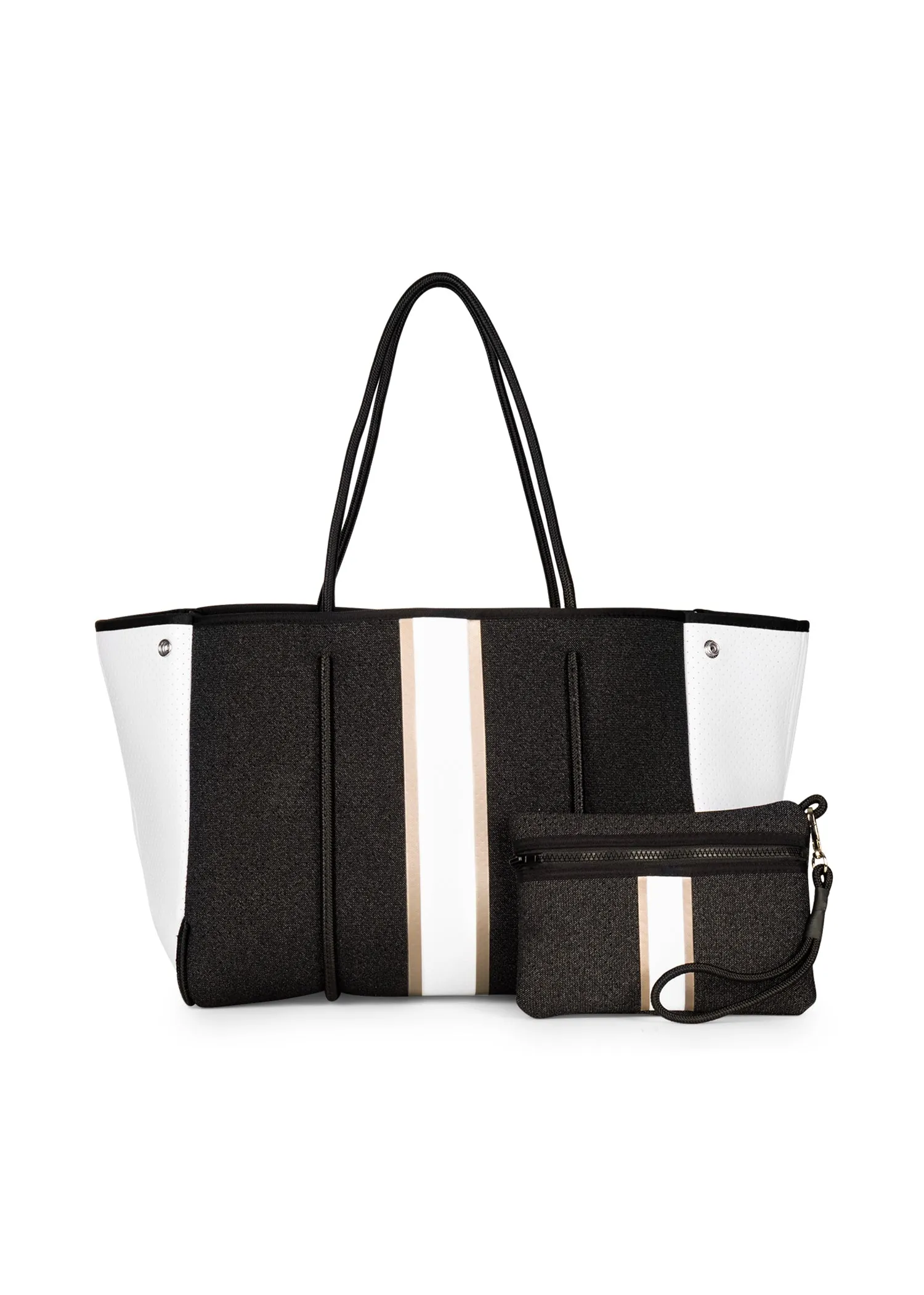 Greyson Bravo Neoprene Tote with Monogram sold by HAUTE SHORE