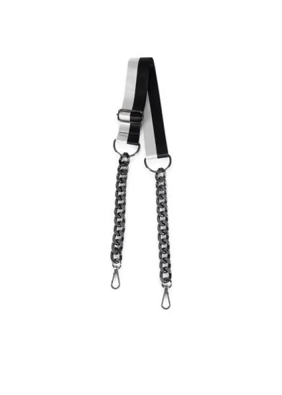 Bonnie D Handbag Strap- Gunmetal - FINAL SALE sold by HAUTE SHORE