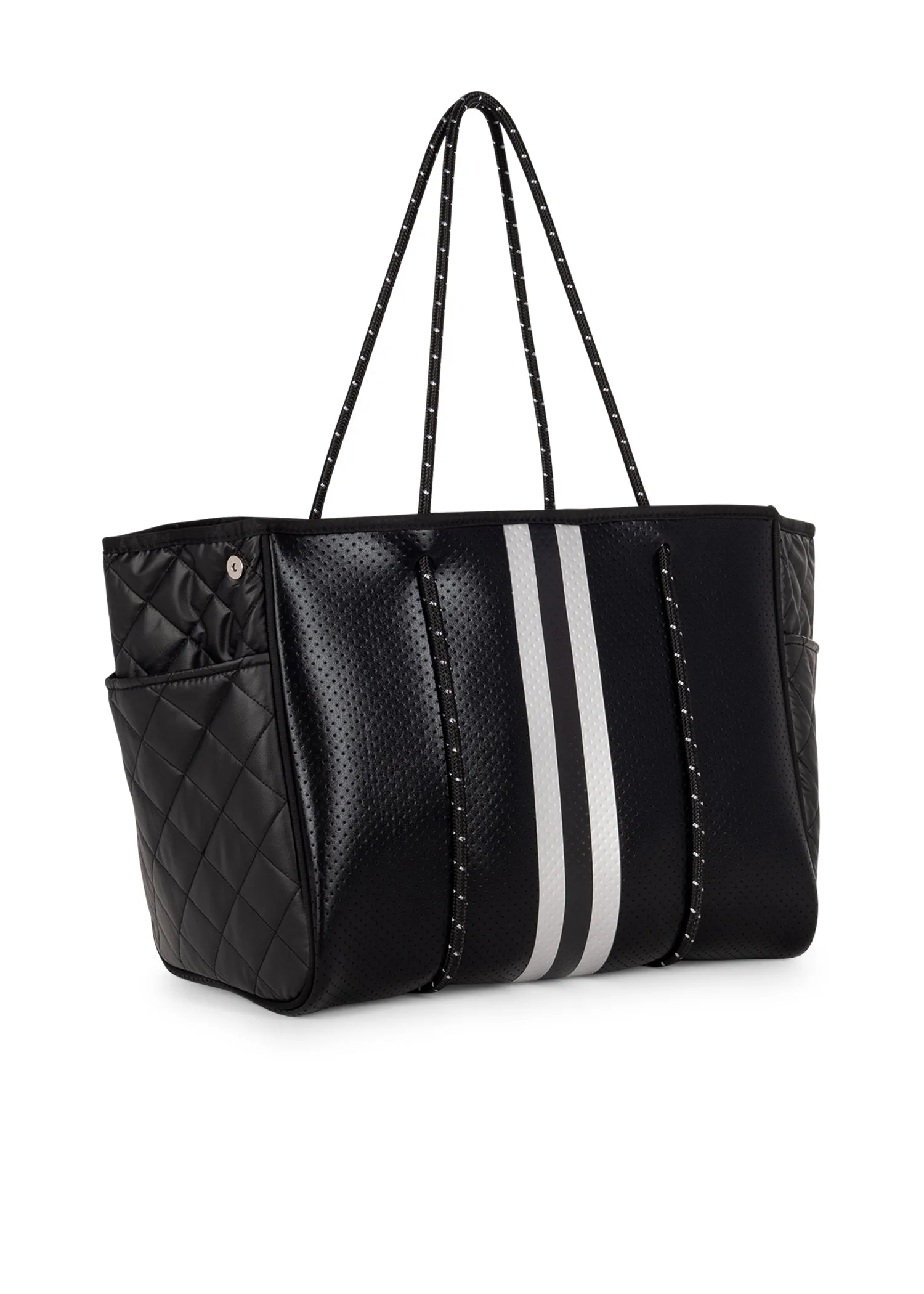 Greyson Carbon Neoprene Tote with Monogram sold by HAUTE SHORE product image thumbnail 3