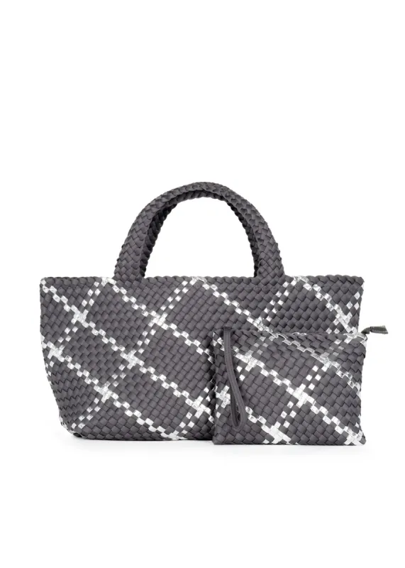 Bobbi Shadow Woven Tote - FINAL SALE sold by HAUTE SHORE