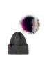 Woodstock Charcoal/ Pink Magenta Purple sold by HAUTE SHORE
