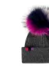 Woodstock Charcoal/ Pink Magenta Purple sold by HAUTE SHORE