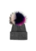 Woodstock Charcoal/ Pink Magenta Purple sold by HAUTE SHORE