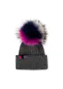Woodstock Charcoal/ Pink Magenta Purple sold by HAUTE SHORE