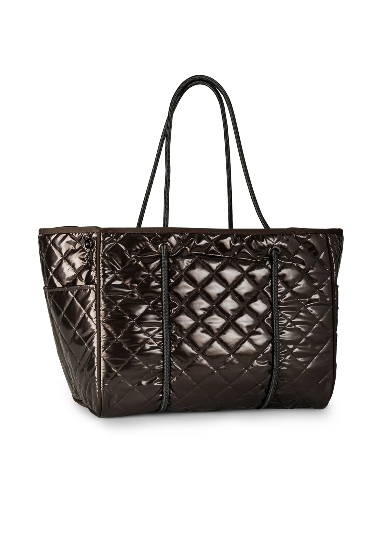 Greyson Smoke Puffer Tote with Monogram sold by HAUTE SHORE product image thumbnail 3