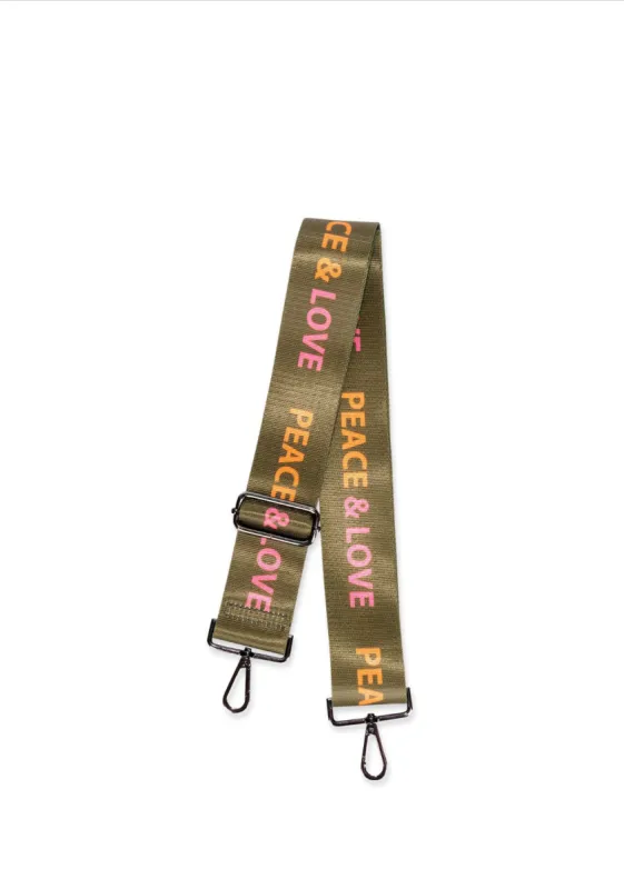 Peace & Love Handbag Strap- FINAL SALE sold by HAUTE SHORE