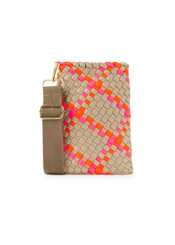 Shay Belize Woven Phone Bag sold by HAUTE SHORE
