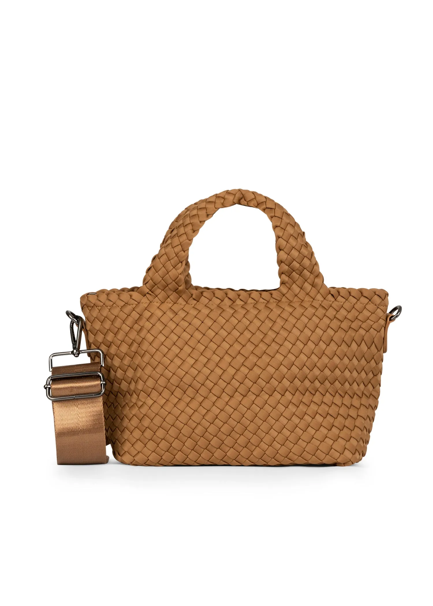 Mark Camel Woven Mini Tote sold by HAUTE SHORE product image thumbnail 2