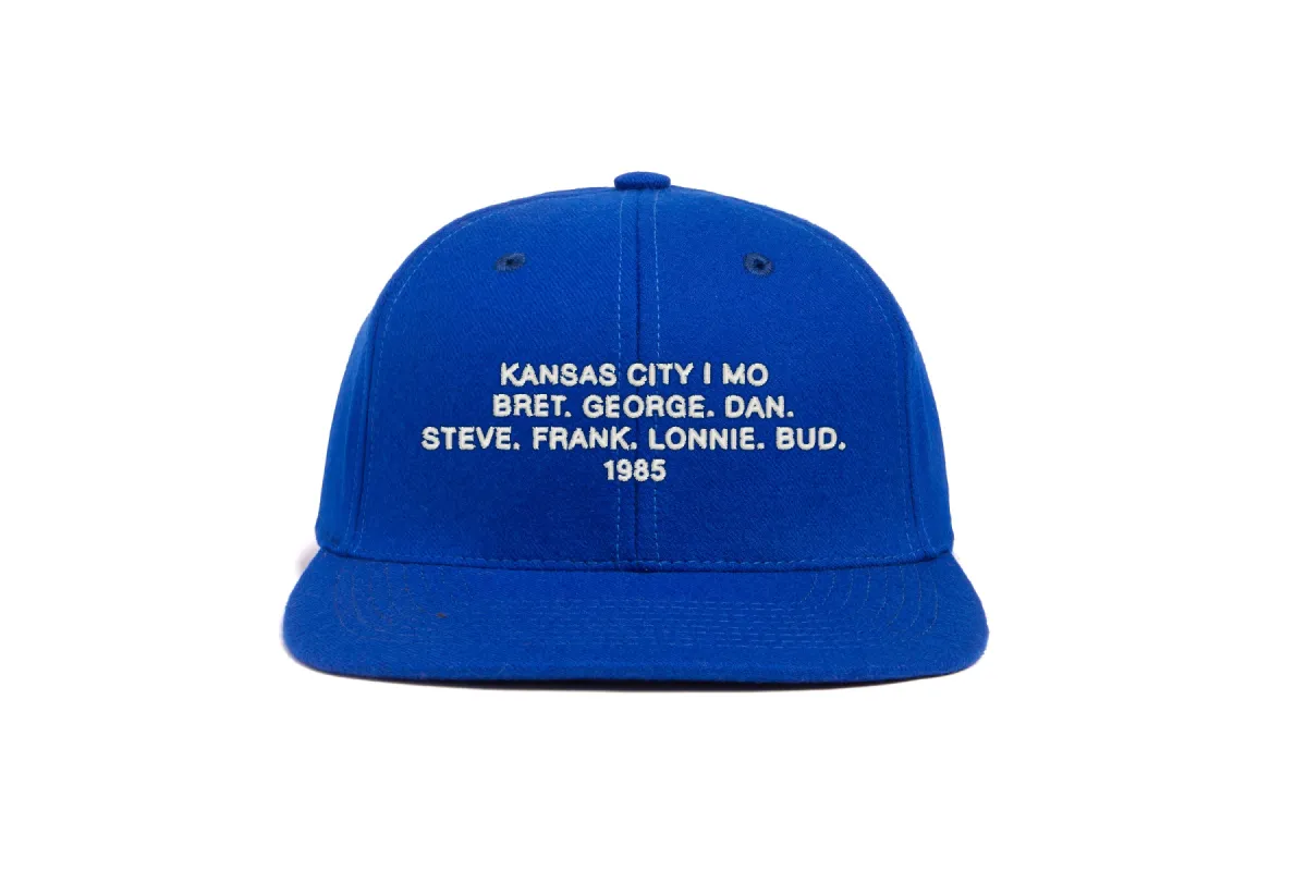 Kansas City 1985 Name sold by Hood Hat